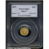 Image 1 : 1873[G$1] Open 3 MS64 PCGS.