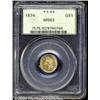Image 1 : 1874[G$1] MS62 PCGS.