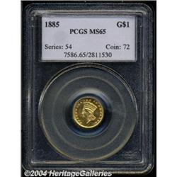 1885[G$1] MS65 PCGS.