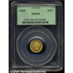 1889[G$1] MS64 PCGS.