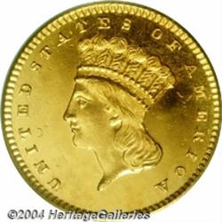 1857[G$1] PR64 PCGS.