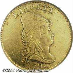 1796[$2 1/2] No Stars--Ex: Jewelry, Cleaned--ANACS. AU Details, Net XF40.