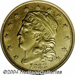 1832[$2 1/2]--Scratched--ANACS. AU Details, Net XF45.