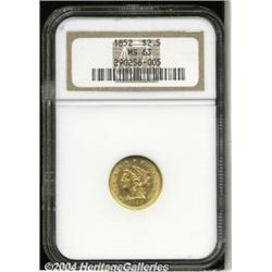 1852[$2 1/2] MS63 NGC.