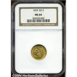 1893[$2 1/2] MS64 NGC.