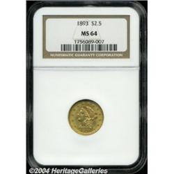 1893[$2 1/2] MS64 NGC.