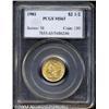 Image 1 : 1901[$2 1/2] MS63 PCGS.