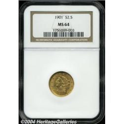 1901[$2 1/2] MS64 NGC.