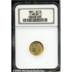 1902[$2 1/2] MS63 NGC.