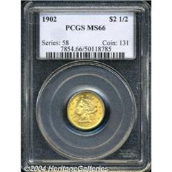1902[$2 1/2] MS66 PCGS.