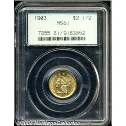 1903[$2 1/2] MS61 PCGS.