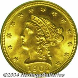 1904[$2 1/2] MS67 PCGS.