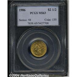 1906[$2 1/2] MS63 PCGS.