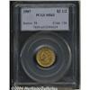 Image 1 : 1907[$2 1/2] MS63 PCGS.