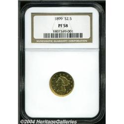 1899[$2 1/2] PR58 NGC.