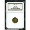 Image 1 : 1899[$2 1/2] PR58 NGC.