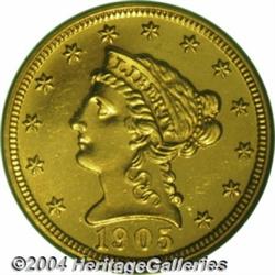 1905[$2 1/2] PR63 PCGS.