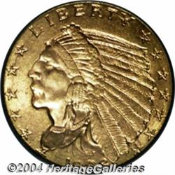 1908[$2 1/2] MS64 PCGS.