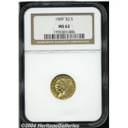 1909[$2 1/2] MS62 NGC.