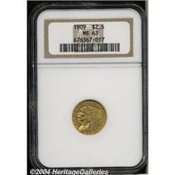 1909[$2 1/2] MS63 NGC.