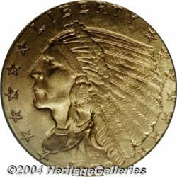 1909[$2 1/2] MS64 PCGS.