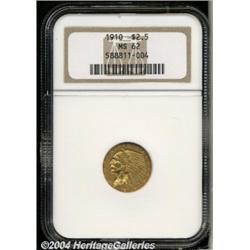 1910[$2 1/2] MS62 NGC.