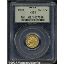 1910[$2 1/2] MS63 PCGS.