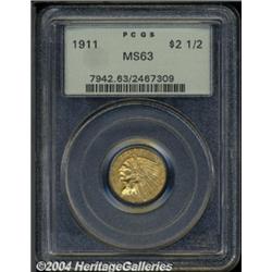 1911[$2 1/2] MS63 PCGS.
