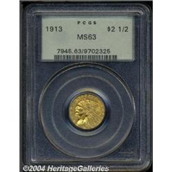 1913[$2 1/2] MS63 PCGS.