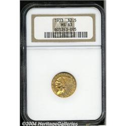 1913[$2 1/2] MS63 NGC.