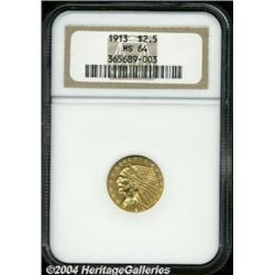 1913[$2 1/2] MS64 NGC.