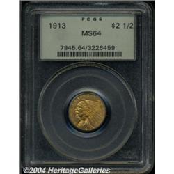 1913[$2 1/2] MS64 PCGS.