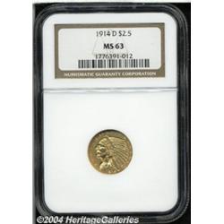 1914-D[$2 1/2] MS63 NGC.
