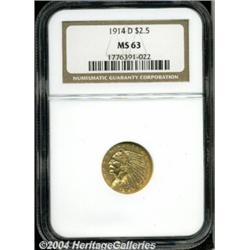 1914-D[$2 1/2] MS63 NGC.