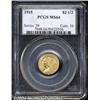 Image 1 : 1915[$2 1/2] MS64 PCGS.