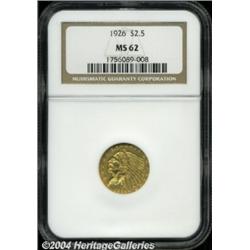 1926[$2 1/2] MS62 NGC.
