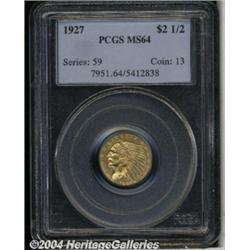 1927[$2 1/2] MS64 PCGS.