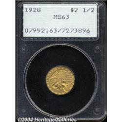 1928[$2 1/2] MS63 PCGS.
