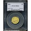 Image 3 : 1855[$3] MS62 PCGS.