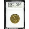 Image 3 : 1813[$5]--Ex Jewelry, Tooled, Cleaned--ANACS. AU Details, Net VF20.