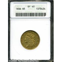 1836[$5] XF40 ANACS.