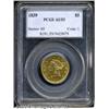 1839[$5] AU53 PCGS.