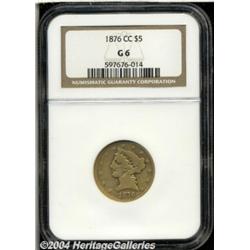 1876-CC[$5] Good 6 NGC.