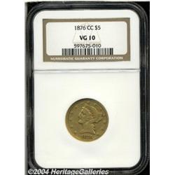 1876-CC[$5] VG10 NGC.