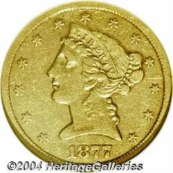 1877-CC[$5] VF35 NGC.