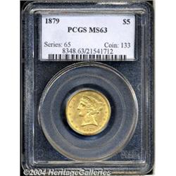 1879[$5] MS63 PCGS.