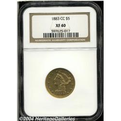 1883-CC[$5] XF40 NGC.