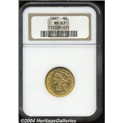 1897[$5] MS63 NGC.