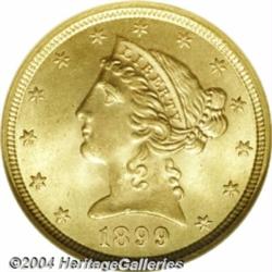1899[$5] MS67 NGC.