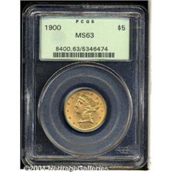 1900[$5] MS63 PCGS.